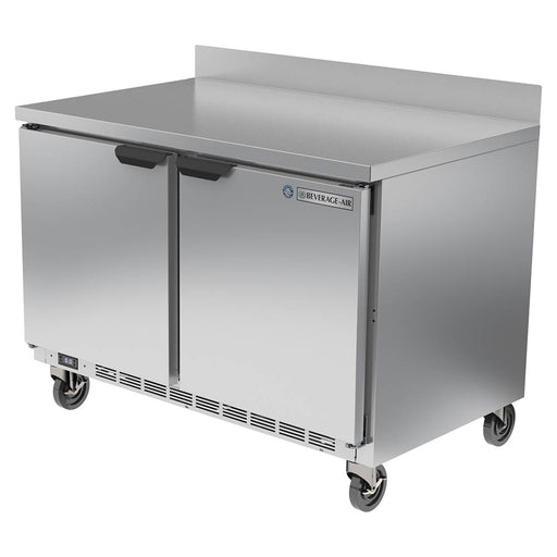 Beverage-Air WTF48AHC-FIP 48" W Worktop Freezer w/ (2) Section & (2) Door, 115v-cityfoodequipment.com