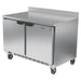 Beverage-Air WTF48AHC-FIP 48" W Worktop Freezer w/ (2) Section & (2) Door, 115v-cityfoodequipment.com
