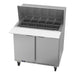 Beverage-Air SPE36HC-15M 36" Hydrocarbon Series Mega Top Sandwich/salad Prep Table W/ Refrigerated Base, 115v-cityfoodequipment.com