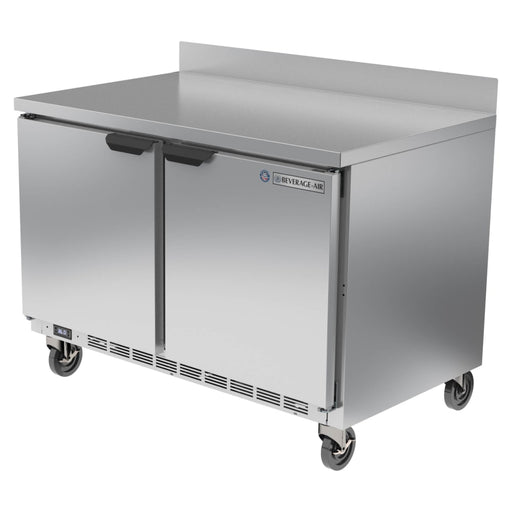 Beverage-Air WTR48AHC-FIP 48" Worktop Refrigerator w/ (2) Section, 115v-cityfoodequipment.com