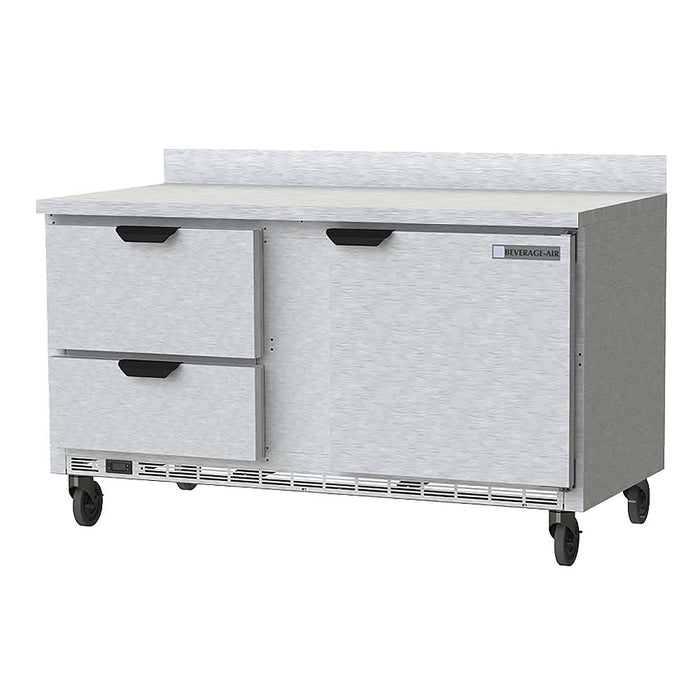 Beverage-Air WTFD60AHC-2 60" W Worktop Freezer W/ (2) Section & (2) Door, 115v-cityfoodequipment.com