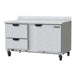 Beverage-Air WTFD60AHC-2 60" W Worktop Freezer W/ (2) Section & (2) Door, 115v-cityfoodequipment.com