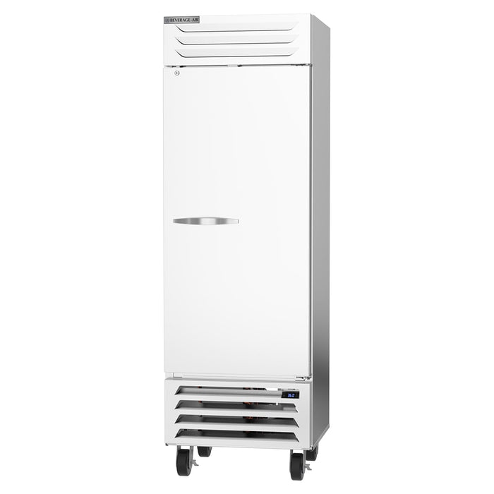 Beverage-Air RB19HC-1S 27 1/4" One Section Reach In Refrigerator - (1) Right Hinge Solid Door, 115v-cityfoodequipment.com