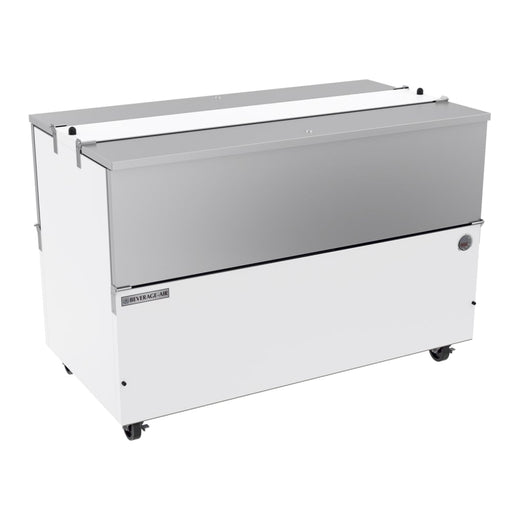Beverage-Air ST58HC-W-02 Milk Cooler W/ Dual Top & Side Access - (1024) Half Pint Carton Capacity, 115v-cityfoodequipment.com