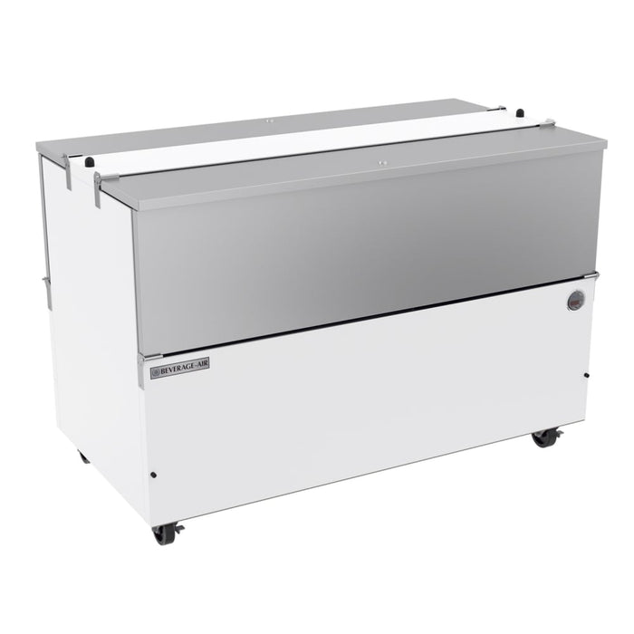 Beverage-Air ST58HC-W-02 Milk Cooler W/ Dual Top & Side Access - (1024) Half Pint Carton Capacity, 115v-cityfoodequipment.com