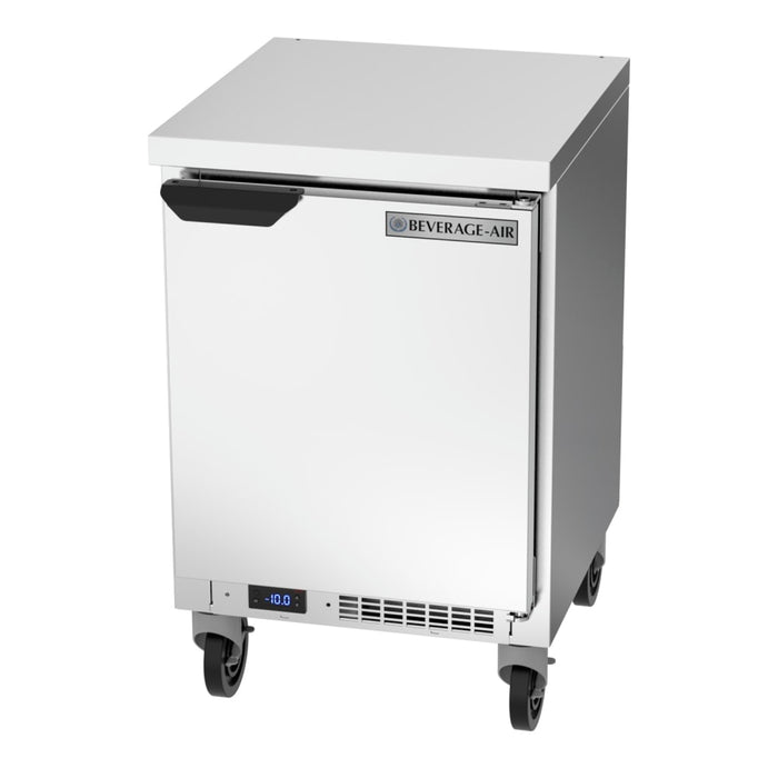 Beverage-Air WTF20HC-FLT 20" W Worktop Freezer w/ (1) Section & (1) Door, 115v-cityfoodequipment.com