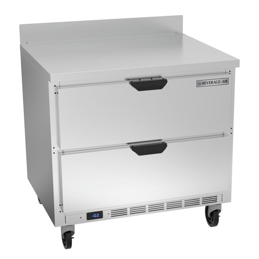 Beverage-Air WTFD36AHC-2 36" W Worktop Freezer w/ (1) Section & (2) Drawers, 115v-cityfoodequipment.com