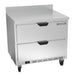 Beverage-Air WTFD36AHC-2 36" W Worktop Freezer w/ (1) Section & (2) Drawers, 115v-cityfoodequipment.com