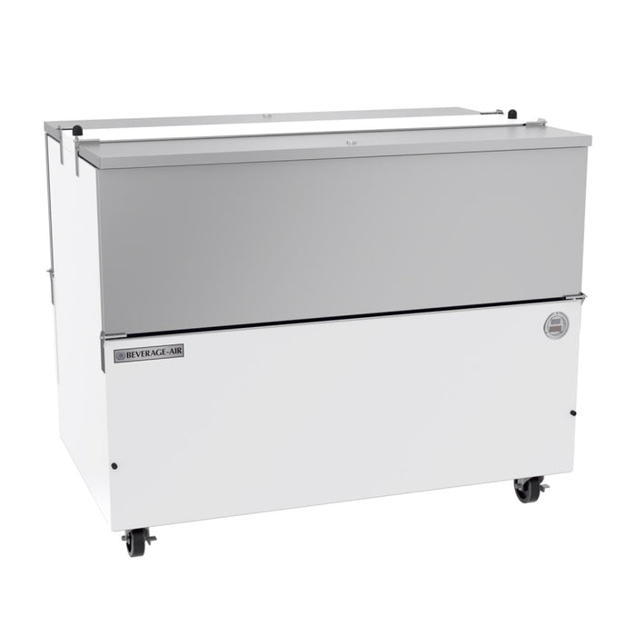 Beverage-Air ST49HC-W-02 Milk Cooler W/ Dual Top & Side Access - (768) Half Pint Carton Capacity, 115v-cityfoodequipment.com