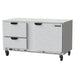 Beverage-Air UCFD60AHC-2 60" W Undercounter Freezer w/ (2) Section & (1) Door (2) Drawers, 115v-cityfoodequipment.com
