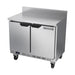 Beverage-Air WTR34HC-FIP 34" Worktop Refrigerator w/ (2) Sections, 115v-cityfoodequipment.com