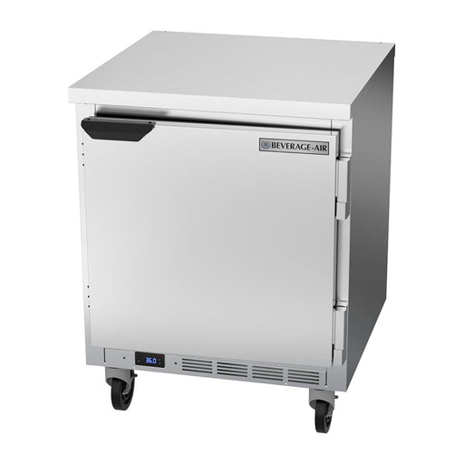 Beverage-Air WTR27HC-FLT 27" Worktop Refrigerator w/ (1) Section, 115v-cityfoodequipment.com