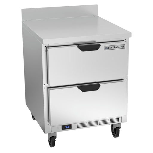 Beverage-Air WTFD27AHC-2 27" W Worktop Freezer w/ (1) Section & (2) Drawers, 115v-cityfoodequipment.com