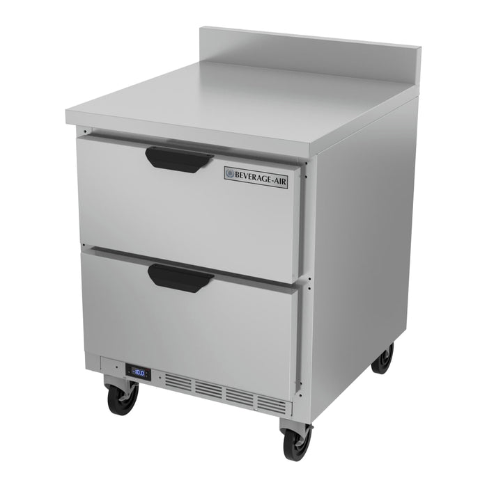 Beverage-Air WTFD27AHC-2-FIP 27" W Worktop Freezer w/ (1) Section & (2) Drawers, 115v-cityfoodequipment.com