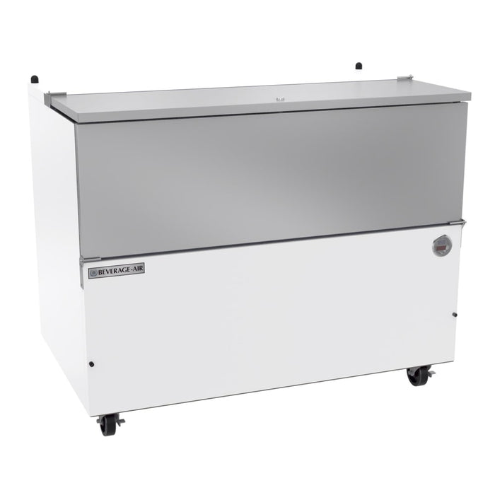Beverage-Air SM49HC-W-02 Milk Cooler W/ Top & Side Access - (768) Half Pint Carton Capacity, 115v-cityfoodequipment.com