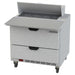 Beverage-Air SPED36HC-08C-2 36" Hydrocarbon Series Sandwich/salad Prep Table W/ Refrigerated Base, 115v-cityfoodequipment.com