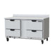 Beverage-Air WTFD60AHC-4 60" W Worktop Freezer W/ (2) Section & (4) Drawers, 115v-cityfoodequipment.com
