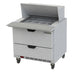 Beverage-Air SPED36HC-12M-2 36" Hydrocarbon Series Mega Top Sandwich/salad Prep Table W/ Refrigerated Base, 115v-cityfoodequipment.com