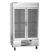 Beverage-Air RB44HC-1G 47" Two Section Reach In Refrigerator, (2) Left/Right Hinge Glass Doors, 115v-cityfoodequipment.com