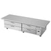 Beverage-Air WTFCS84HC-96 96" Hydrocarbon Series Chef Base Freezer w/ (4) Drawers - 115v-cityfoodequipment.com