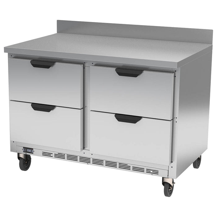 Beverage-Air WTFD48AHC-4-FIP 48" W Worktop Freezer W/ (2) Section & (4) Drawers, 115v-cityfoodequipment.com