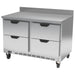 Beverage-Air WTFD48AHC-4-FIP 48" W Worktop Freezer W/ (2) Section & (4) Drawers, 115v-cityfoodequipment.com