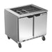 Beverage-Air SPE36HC-S 27" Cold Food Bar - (6) Pan Capacity, Floor Model, Stainless Steel-cityfoodequipment.com