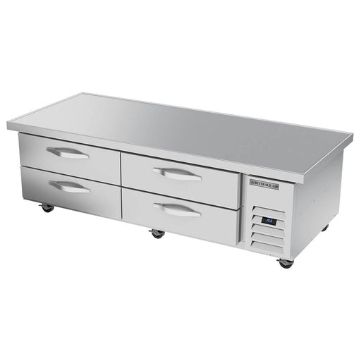 Beverage-Air WTFCS72HC-76 76" Hydrocarbon Series Chef Base Freezer w/ (4) Drawers - 115v-cityfoodequipment.com
