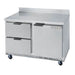 Beverage-Air WTFD48AHC-2 48" W Worktop Freezer W/ (2) Section & (2) Drawers & (1) Door, 115v-cityfoodequipment.com