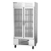 Beverage-Air RB35HC-1G 39 1/2" Two Section Reach In Refrigerator - (2) Left/Right Hinge Glass Doors, 115v-cityfoodequipment.com