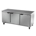 Beverage-Air WTR72AHC-FLT 72" Worktop Refrigerator W/ (3) Section, 115v-cityfoodequipment.com