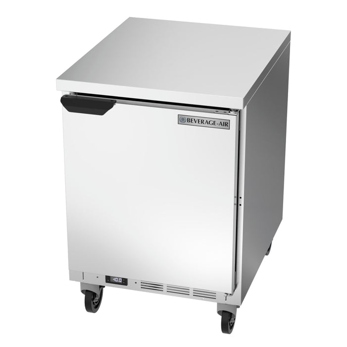 Beverage-Air WTF24AHC-FLT 24" W Worktop Freezer w/ (1) Section & (1) Door, 115v-cityfoodequipment.com
