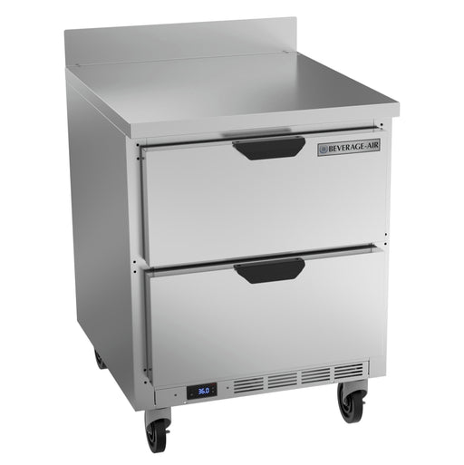 Beverage-Air WTRD27AHC-2 27" Worktop Refrigerator w/ (1) Section, 115v-cityfoodequipment.com