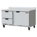 Beverage-Air WTRD60AHC-2-FIP 60" Worktop Refrigerator w/ (2) Section, 115v-cityfoodequipment.com