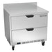 Beverage-Air WTRD36AHC-2 36" Worktop Refrigerator W/ (1) Section, 115v-cityfoodequipment.com