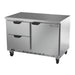 Beverage-Air WTRD48AHC-2-FLT 48" Worktop Refrigerator W/ (2) Section, 115v-cityfoodequipment.com
