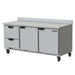 Beverage-Air WTRD72AHC-2-FIP 72" Worktop Refrigerator w/ (3) Section, 115v-cityfoodequipment.com