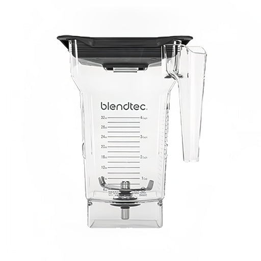 Blendtec 40-710-02 75 Oz Fourside® Jar W/ Black Soft Lid & 3" Wingtip Blade - Tritan, Clear-cityfoodequipment.com