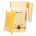 Blendtec 40-710-06 75 Oz Fourside® Jar W/ Yellow Hard Lid & 3" Wingtip Blade - Tritan, Yellow-cityfoodequipment.com
