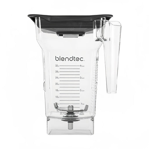 Blendtec 40-711-01 75 Oz Fourside® Jar W/ Black Gripper Lid & 3" Wingtip Blade - Tritan, Clear-cityfoodequipment.com