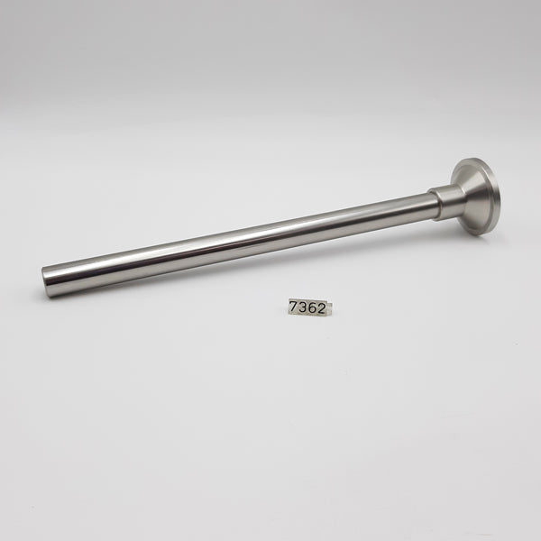 NOZZLE/HORN ALL S/S, LONG, ØEXT.25/32" (0.787") × ØINT.43/64" (0.669"), USEABLE_LONG=11" TUBE-cityfoodequipment.com