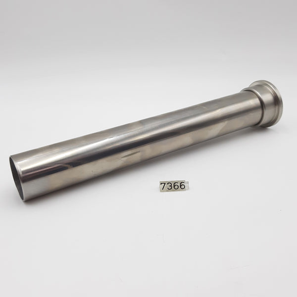 NOZZLE/HORN ALL S/S, LONG, ØEXT.1-11/16" (1.693") × ØINT.1-9/16" (1.575"), USEABLE_LONG=11" TUBE-cityfoodequipment.com