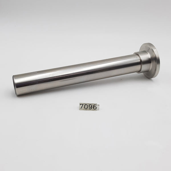 NOZZLE/HORN ALL S/S, SHORT, ØEXT.1-3/16" (1.181") × ØINT.1-1/16" (1.063"), USEABLE_LONG=8" TUBE-cityfoodequipment.com