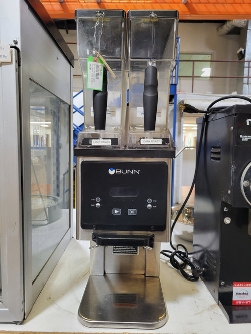 Bunn BrewWISE MHG Stainless Steel Coffee Grinder with Removable Hoppers - 120V-cityfoodequipment.com