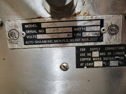 Alto-Shaam 767-SK Undercounter Cook and Hold Smoker Oven - 208/240V-cityfoodequipment.com