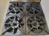 Used Royal Range RR-4 24" Gas Range w/ (4) Burners, Space Saver Oven, 147K BTU-cityfoodequipment.com