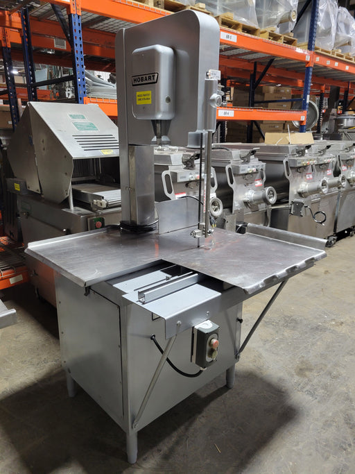 Used Hobart 5216 Commercial Meat Saw-1PH, 220V, NEW MOTOR!-cityfoodequipment.com