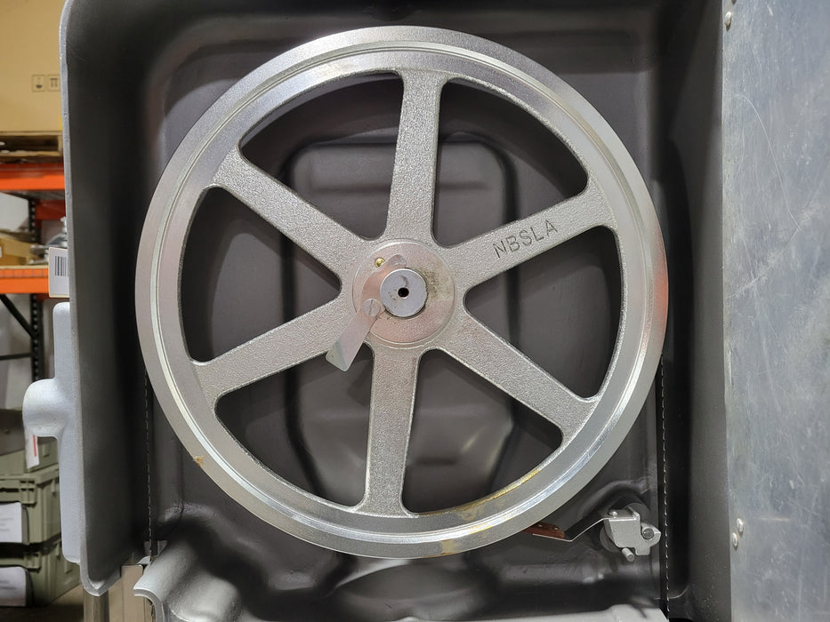 Used Hobart 5216 Commercial Meat Saw-1PH, 220V, NEW MOTOR!-cityfoodequipment.com