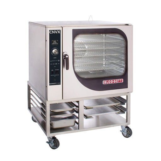 Blodgett CNVX-14E Single Full Size Electric Convection Oven - W/ Floor Stand, 19kw, 208v/3ph-cityfoodequipment.com