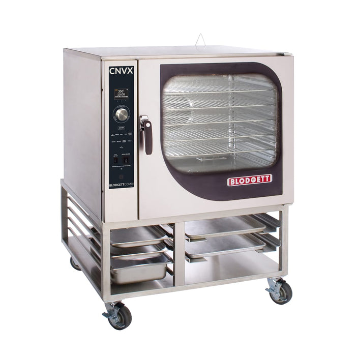 Blodgett CNVX-14E Single Full Size Electric Convection Oven - W/ Floor Stand, 19kw, 208v/3ph-cityfoodequipment.com